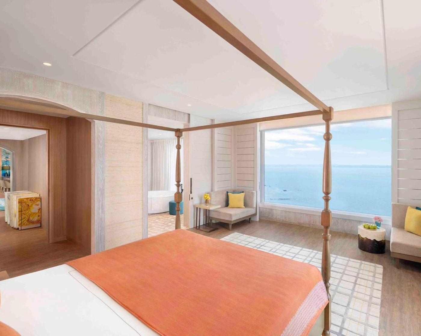 Taj Cidade De Goa Horizon, Goa Panaji Ngoại thất bức ảnh A bedroom at the hotel